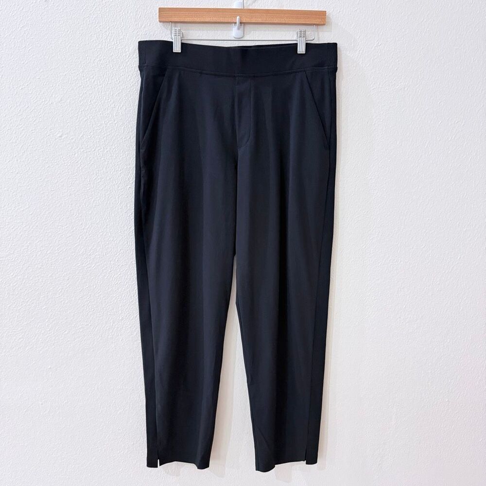 Athleta Women's Size 12 Black Brooklyn Pull On Jogger Pants Lounge Athleisure
